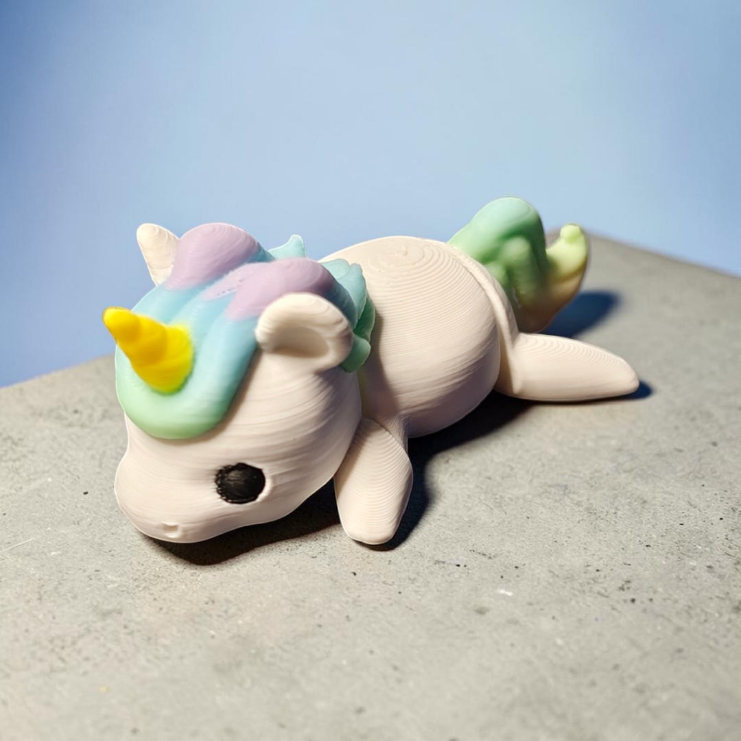 Mini Unicornio Articulado Nubecita