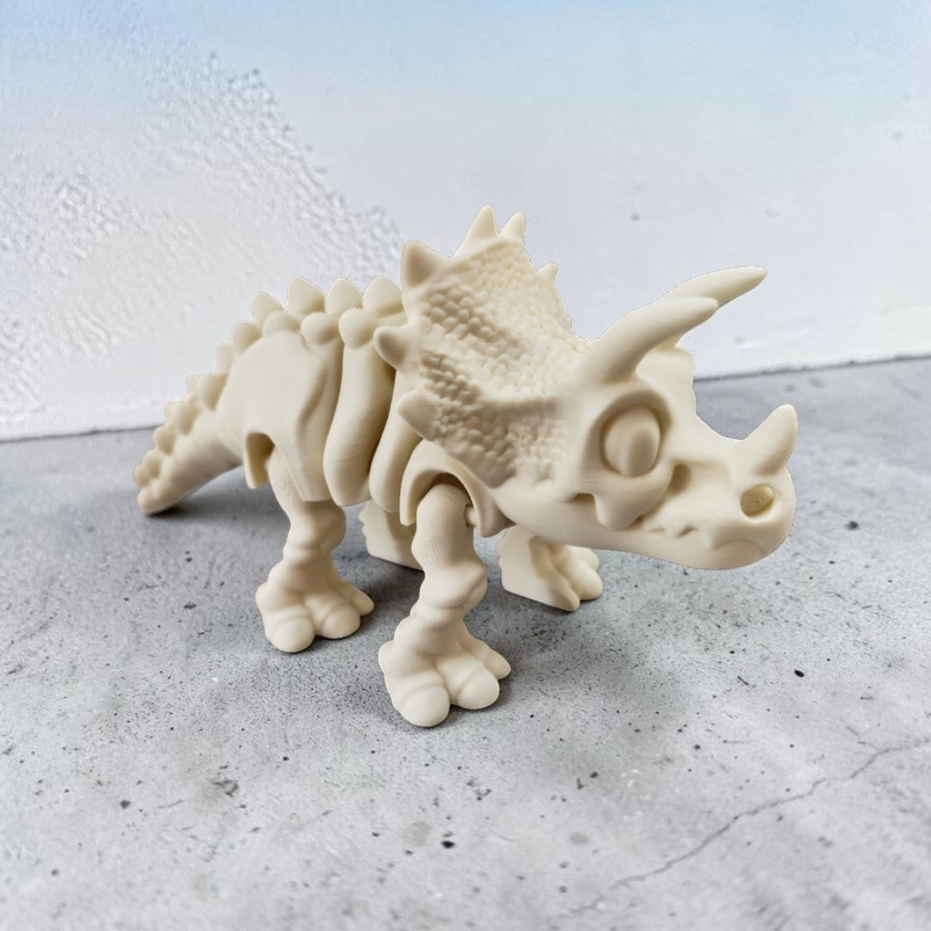 Triceratops Articulado de Juguete y Colección