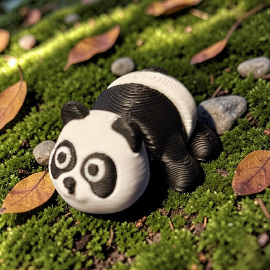 Mini Panda Articulado Bambú