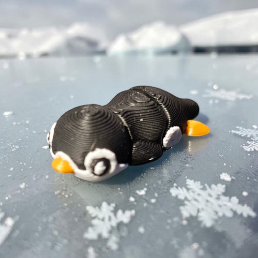 Mini Pingüino Articulado Copito