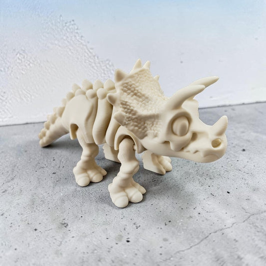 Triceratops Articulado de Juguete y Colección