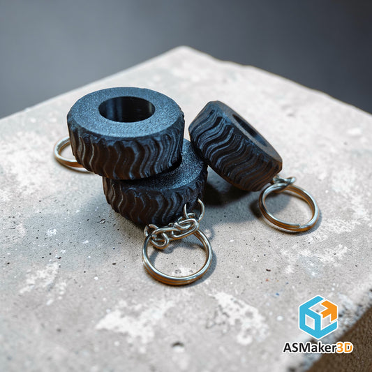 Llavero Llanta Off-Road 3D – Para Verdaderos Amantes del Motor
