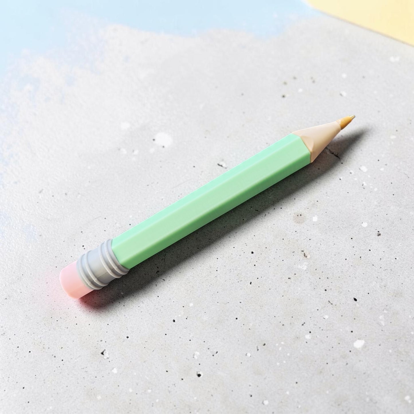 Pluma Funcional con Diseño de Lápiz MENTA